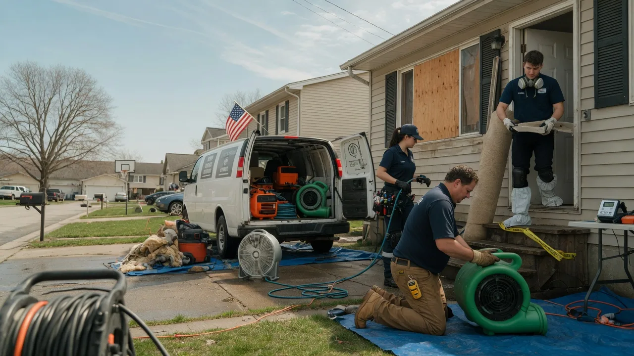 Water Damage Restoration in Kentland, IN near me